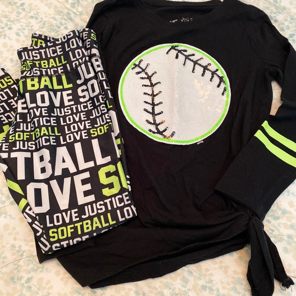 Justice Softball Outfit